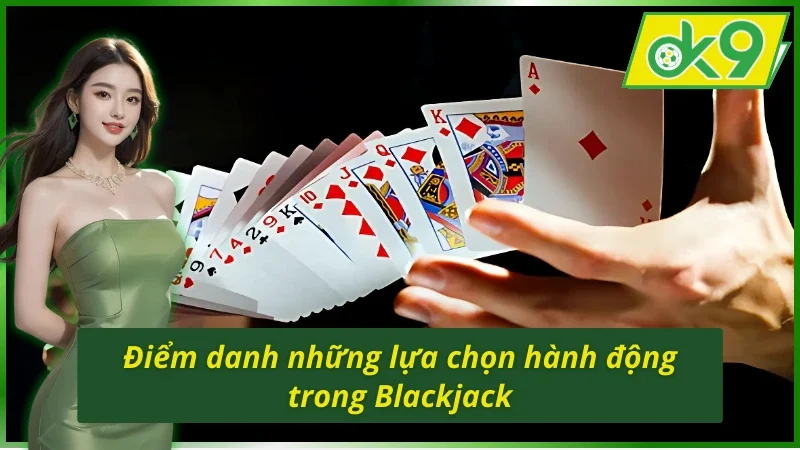 Nút tính năng được nâng cấp trong Blackjack OK9
