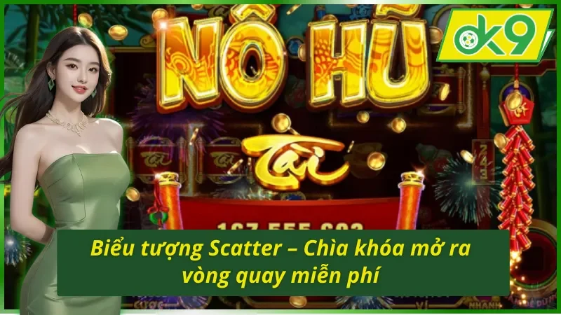 Biểu tượng Scatter cực chất trong Mega Moolah OK9